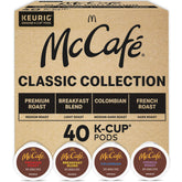 McCafé Classic Collection Premium Roast pods for quick, cafe-style mornings
