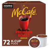 McCafé Premium Roast pods in a box for quick mornings