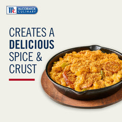McCormick Culinary Blackened Seasoning coats beef for a smoky, savory crust