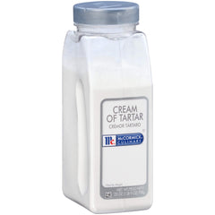 McCormick Culinary Cream of Tartar bottle enabling versatile leavening and stabilization