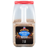 McCormick Grill Mates Montreal Steak Seasoning jar front label for bold flavor