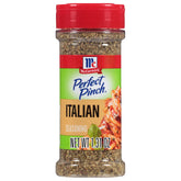 McCormick Perfect Pinch Italian Seasoning bottle on shelf ready to flavor sauces and pastas