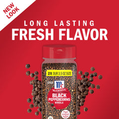 McCormick Pickling Spice with peppercorns enhances brines and herb sachets.