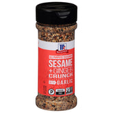 McCormick Sesame Ginger Crunch bottle ready to shake on stir-fries
