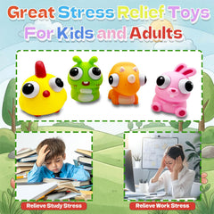 Mchochy Caterpillar squishy toy offers vibrant colors for creative play