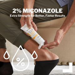Close-up of McKesson cream dispenser for easy, mess-free application.