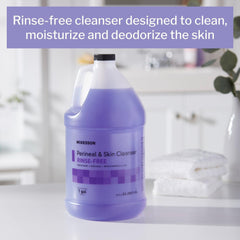 McKesson Perineal Skin Cleanser Aloe bottle pour for easy rinse-free cleansing