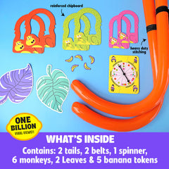 Its Bananas on TV with celebrities, illustrating broad appeal and on-screen laughter.