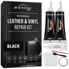 MCTRHG black leather repair kit contents for easy at-home repairs.