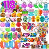 Mctuoba 118pc party favors variety for celebrations and prizes