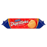 McVitie's Digestive Biscuits Original crunch close-up, ideal for tea-time snacking.