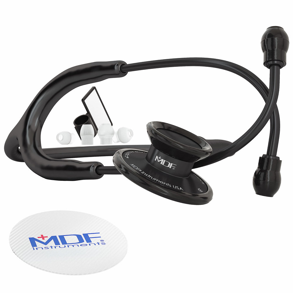MDF Acoustica dual-head stethoscope for versatile auscultation in clinical settings