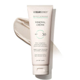 MDSolarSciences Mineral Creme Sunscreen SPF 50 bottle with sheer matte finish and no white cast.