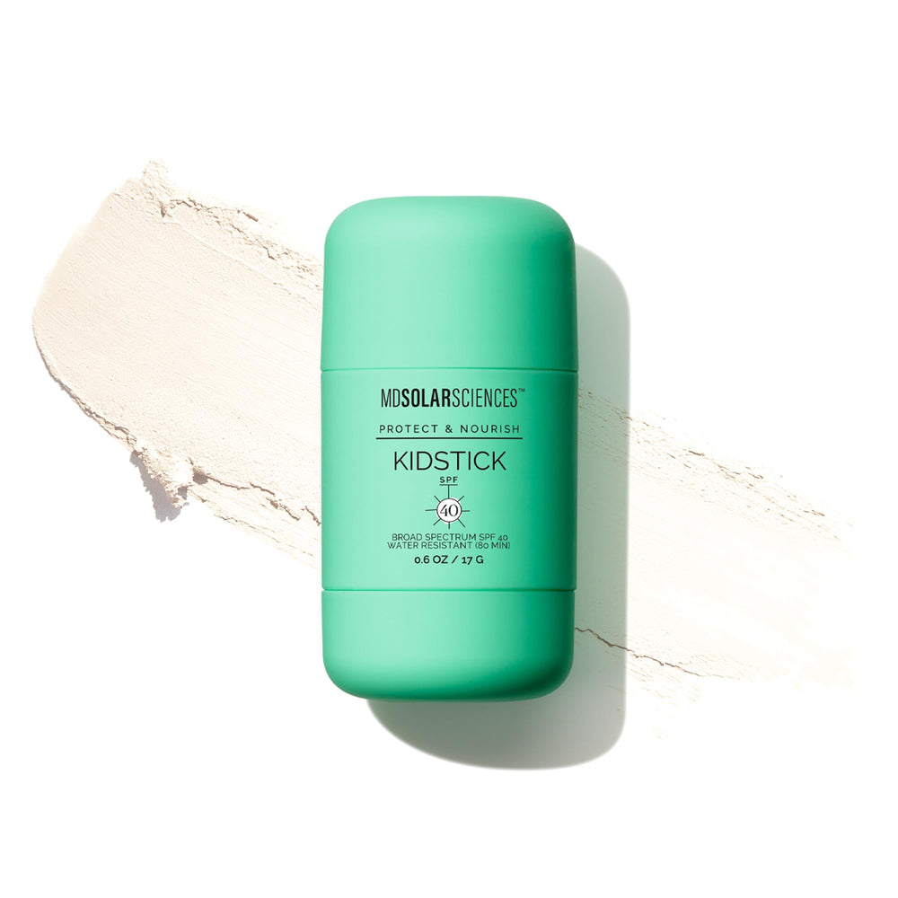 MDSolarSciences Mineral KidStick glide-on texture for mess-free sun protection during play.