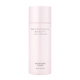 Meaningful Beauty Skin Softening Cleanser bottle showing creamy, fragrance-free formula for gentle cleansing.