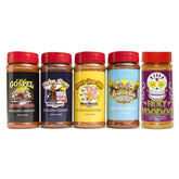 Meat Church Fab 5 Gift Box front view showcasing versatile grilling rubs