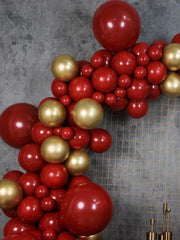 MEBAY 10-inch balloons provide volume and texture for the arch.