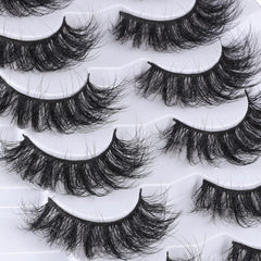 Mebver lashes soft cotton band shown on eyelid for comfort.
