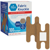 MED PRIDE 100 sterile fabric knuckle bandages pack protecting fingers and knuckles