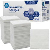 MED PRIDE 3x3 gauze pads pack shot for bulk home first aid