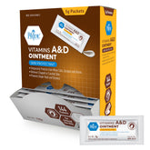 MED PRIDE A&D ointment packets for diaper rash relief and barrier protection for dry skin