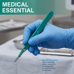 MED PRIDE durable stainless-steel blade for heavy-duty precision in crafts and dissections
