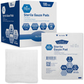MED PRIDE sterile gauze pad 4x4 nonstick for painless dressing changes