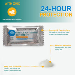 MED PRIDE 144-pack bulk box for convenient home and travel first aid