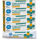 MED PRIDE triple antibiotic ointment tube 1oz for minor wounds and quick relief.
