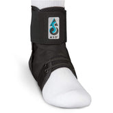 Med Spec ASO Speed Lacer closure image showing rapid, even ankle compression