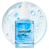 medicube Hyaluronic Multi Peptide PDRN Serum bottle delivers radiant hydration.