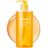 Medicube Kojic Acid Turmeric Brightening Body Wash bottle hints at gentle cleansing and brightening.