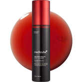 Medicube Red Body Peeling Shot bottle front ready for smoother skin prep.