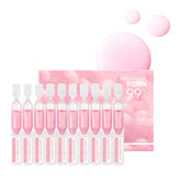 Medicube Salmon DNA PDRN Pink One Day Serum bottle for radiant, hydrated skin.
