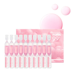Medicube Salmon DNA PDRN Pink One Day Serum bottle for radiant, hydrated skin.
