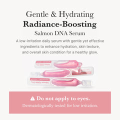 Medicube close-up of small-particle DNA ampoule for fast absorption.