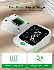Medisana memory feature supports two users and a guest mode.