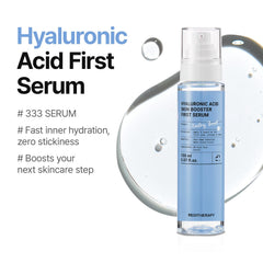 Meditherapy hyaluronic serum texture is watery and fast absorbing for a smooth base