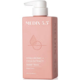 Medix 5.5 Hyaluronic Acid Cream bottle shown for intense hydration and smooth skin.