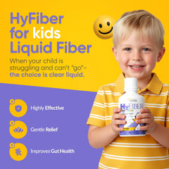 Medtrition HyFiber Kids serving portion highlighting an easy daily fiber dose for kids