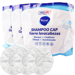 MedVance No Rinse Shampoo Cap 3-pack packaging for mess-free daily care