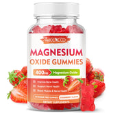 MEENCCD magnesium oxide gummies 400 mg bottle supports daily nerve and muscle wellness.