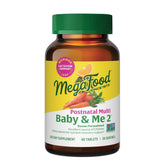 MegaFood Baby & Me 2 bottle for postnatal nutrition and lactation support.