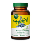 MegaFood Magtein bottle front highlights 2000 mg magnesium per serving for daily cognitive support