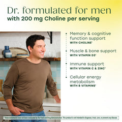MegaFood Men's Advanced Multivitamin capsules ready for daily intake