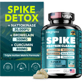MEGNETA Spike Support bottle front view for cardiovascular-friendly daily use