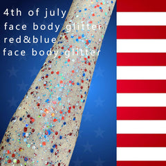 MEICOLY glitter gel texture closeup highlighting fine and chunky sparkle for bold looks