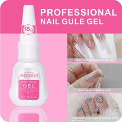 MEKERUI thick gel offers anti-drip control for precise placement.