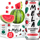 Mela Watermelon Water bottle—crisp hydration with electrolytes.