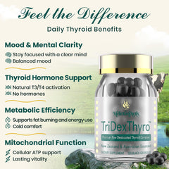 Meliorantheris TriDexThyro bead technology highlights uniform 3mm granules.